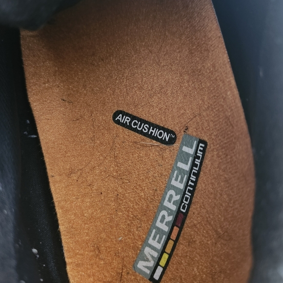 Merrell Sz 9 Men's Moab Hiking Shoes Brown Grey Gorpcore Outdoor Trailcore - Picture 14 of 16